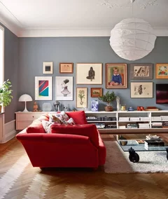 The Best Ways to Style a Red Sectional
Sofa in Your Home