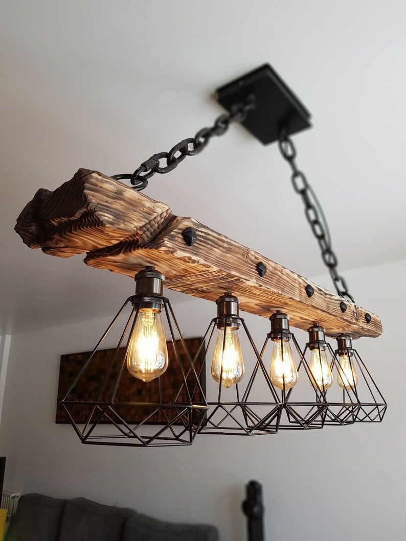 Rustic Lighting Illuminates any Room at  Home