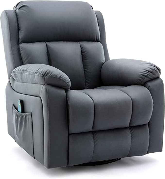 Swivel Rocker Recliner Offers Optimum  Comfort