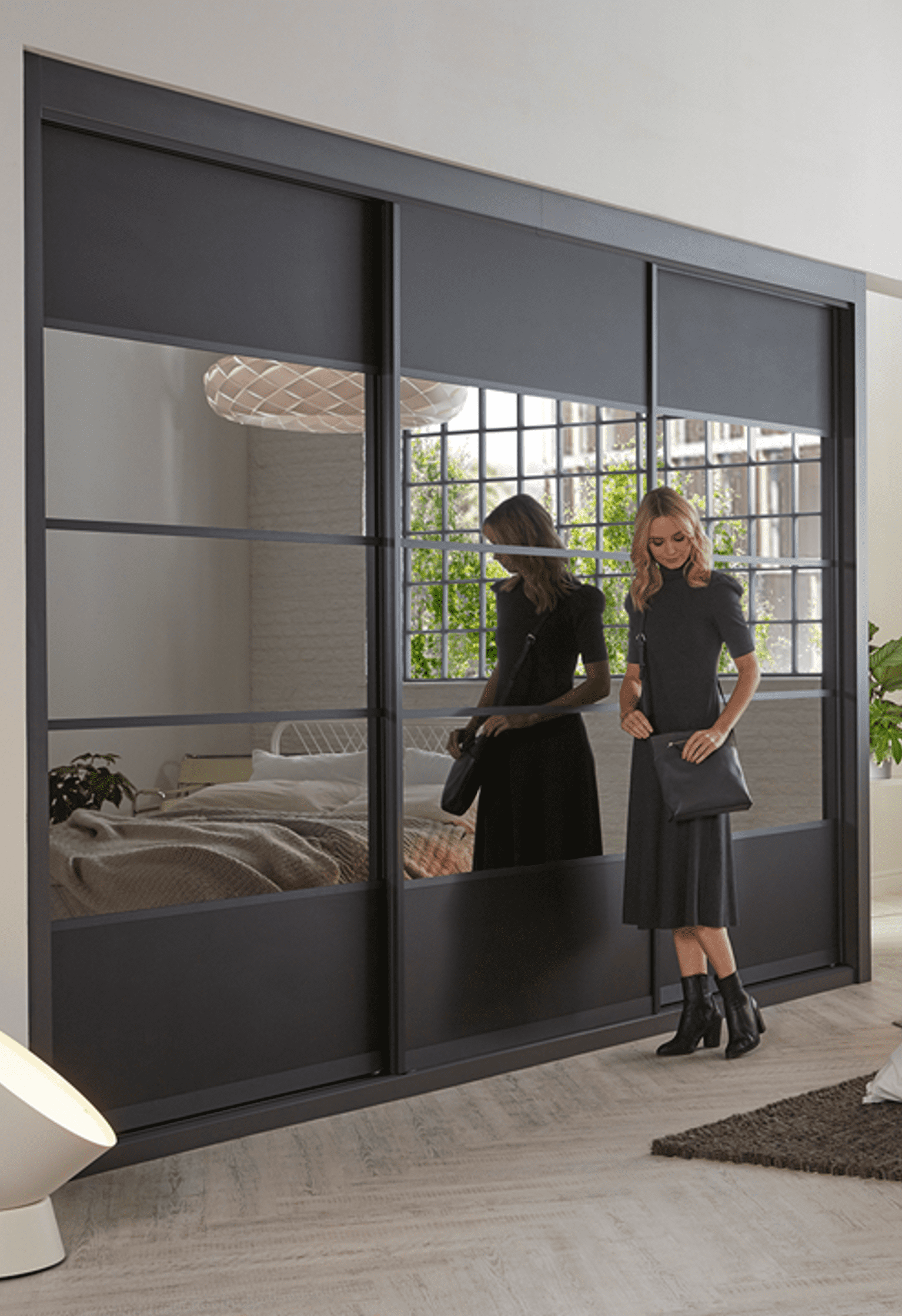 Modern wardrobes with sliding doors:  Adding Panache to Your Room