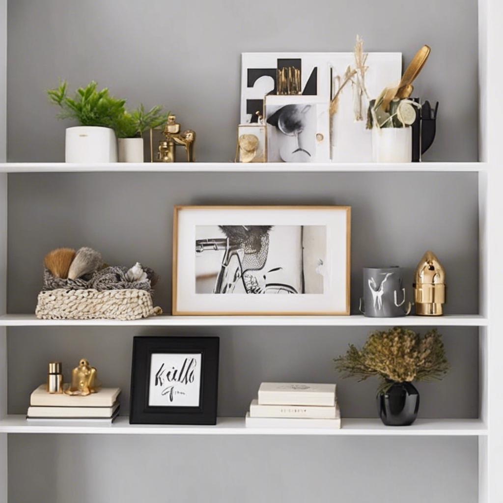 Decor ‍Tips: Styling Your Wall⁣ Shelf With Hooks