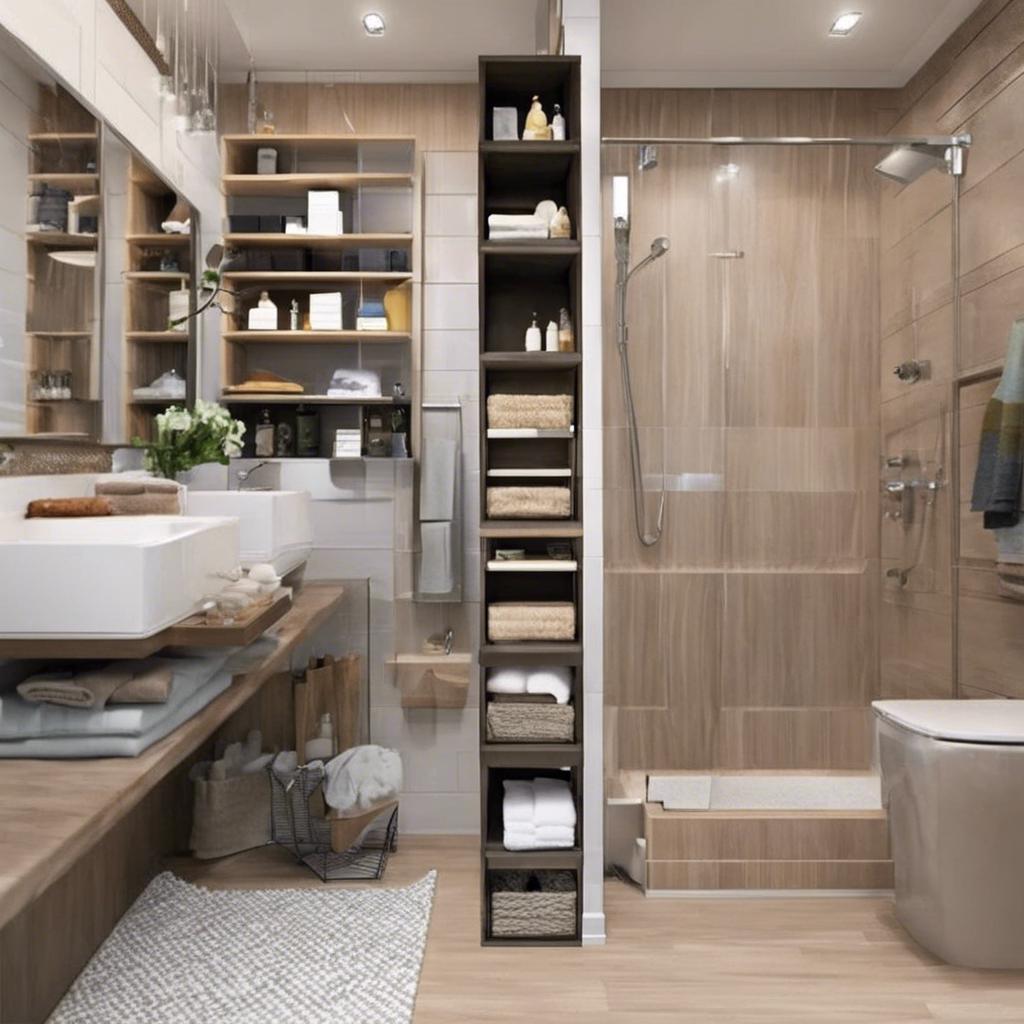Innovative Storage Hacks for Tiny Bathrooms to ⁣Maximize Space