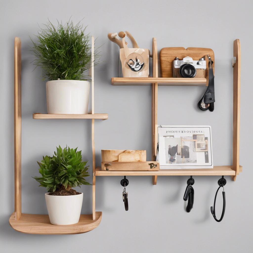 Stay Organized: The Benefits of Using a Wall Shelf With Hooks