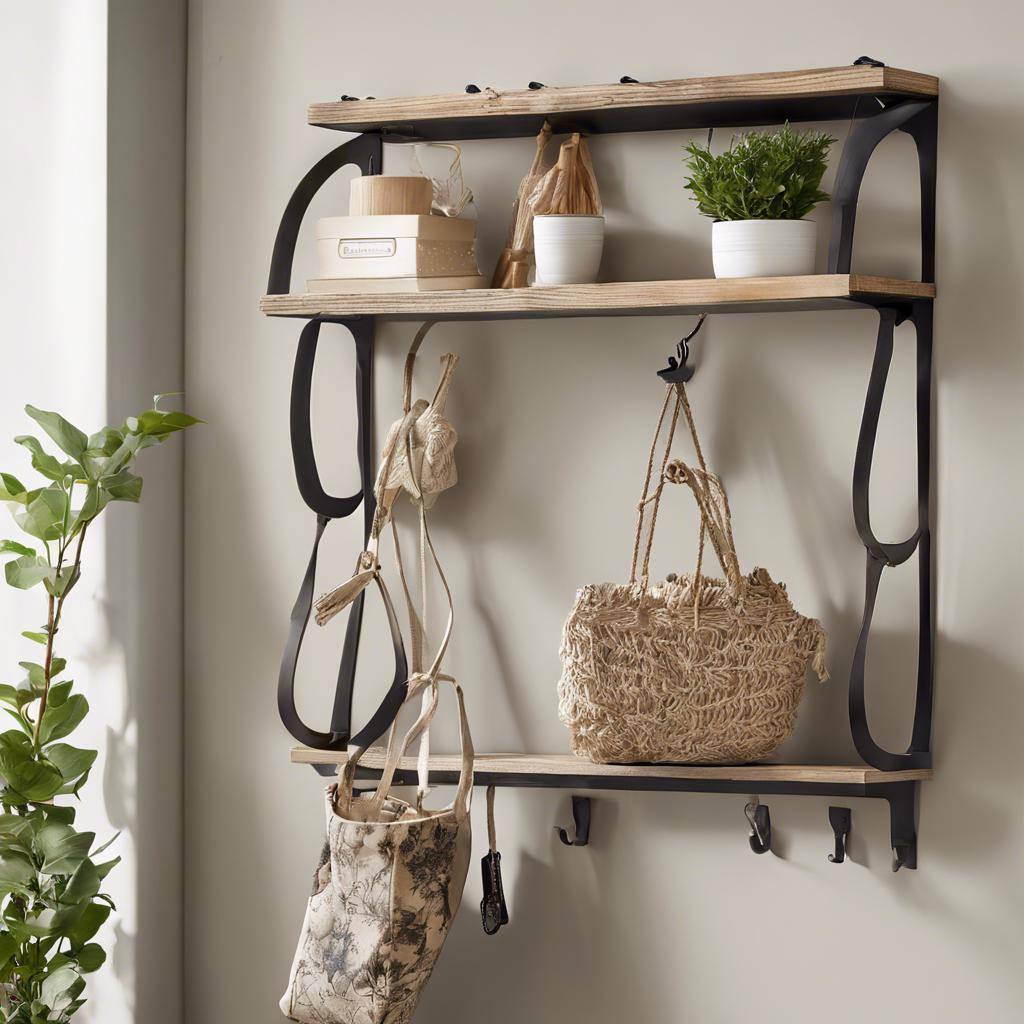 Hang in Style: Elevate Your Space with‍ a Wall Shelf With Hooks