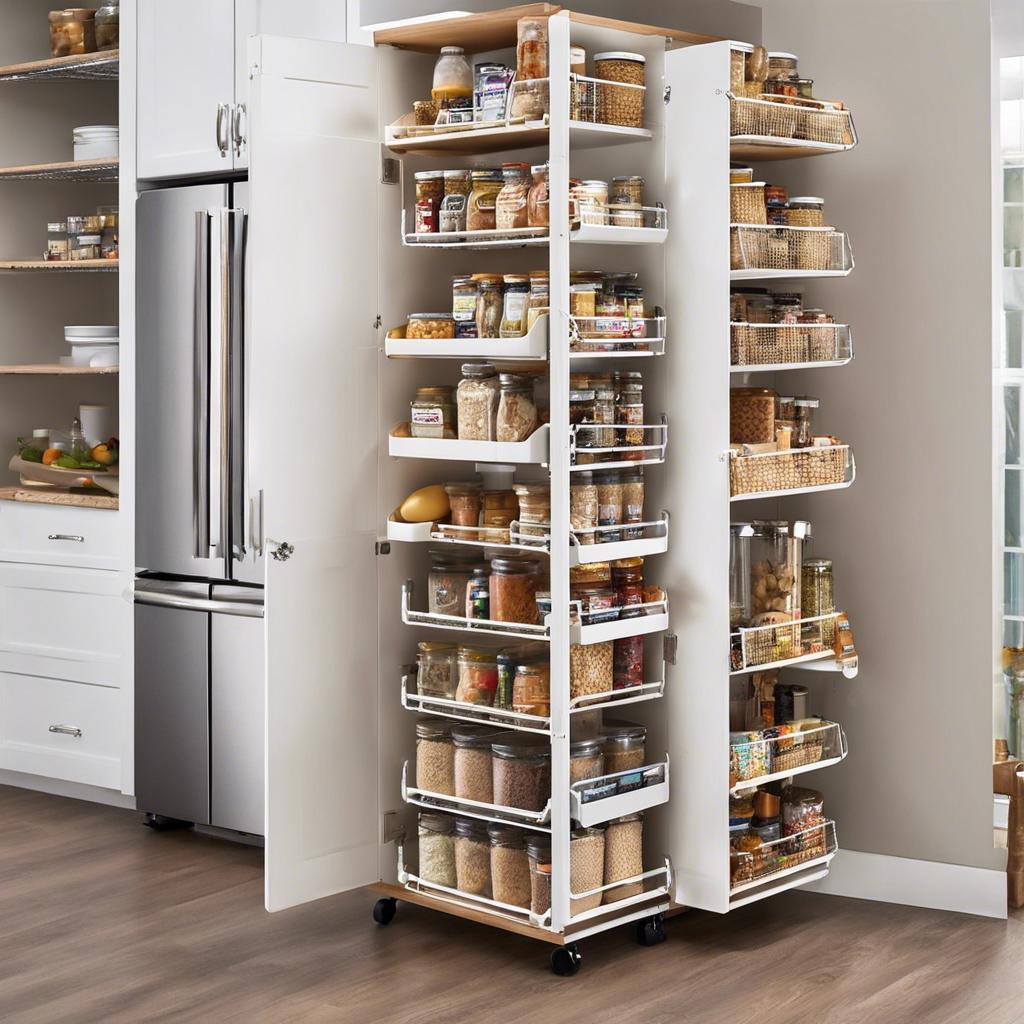 Utilizing Vertical ‍Space: ⁢Pantry Organizer Rack⁣ Solutions