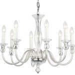 ameila crystal glass chandelier contemporary-chandeliers DLHCREF
