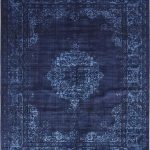 blue rug navy blue 8u0027 x 10u0027 renaissance rug | area rugs | esalerugs SIRCILC