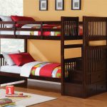 bunk beds for kids astonishing teak wood bunk bed with exotic red and green sheeets also ZSVVKGX
