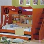 children bedroom furniture kids room. wooden kids bedroom furniture of brown car style loft bed for LLIZVCZ