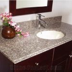 china g623 granite bathroom vanity tops, stone bathroom custom countertops  with GJZFVIA