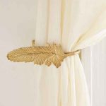 curtain tie backs 23 subtle ways to cover your home in harry potter - quill feather EGYIFEY