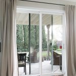 curtains for sliding glass doors curtain rods from galvanized pipes without the industrial look TECNPLY