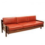 custom sofa with floating bookshelf by sergio rodrigues 1 NMWUNQL