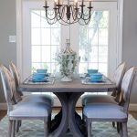 dining room chandeliers a 1940s vintage fixer upper for first-time homebuyers. metal chandelierdining  table ... LDURYYR