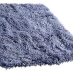 fur rugs 4u0027 x 6u0027 tibetan / mongolian lamb fur rug metallic grey contemporary-area MYGBJLM