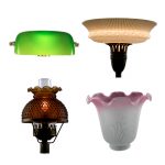glass lamp shades - fitter glass shades - dishes - reflectors u0026 floor XLJKFWA