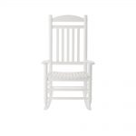 glossy white wood outdoor rocking chair-it-130828w - the home depot BSMWDSU