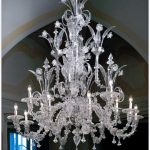 image detail for -large traditional venecian clear murano glass chandelier ZGYBEDE