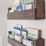 kids bookshelves see how caitlin from the picket fence projects whipped up these rustic OGXCXIK