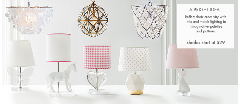 kids lamps kids and nursery lighting, lamps u0026 chandeliers | pottery barn kids AOTGJFE