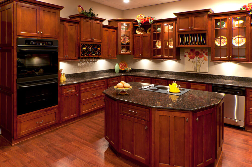 kitchen cabinets cherry shaker cherry shaker KIQUCHA