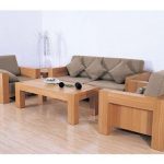 modern wooden sofa set designs CFAPNVE