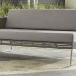 outdoor loveseat dune left arm loveseat with sunbrella ® cushions GWUSHWW