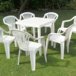 plastic garden furniture smaller sets are for lesser price and single chairs and tables are even AXSKEFY