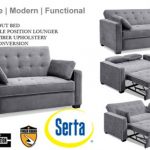 sofa sleeper grey-augustine-serta-dream-rise-sleeper-lounger-u0026- ZECBAMW