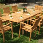 teak furniture 9-piece-teak-dining-set RNAFCFV