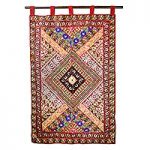 wall hangings handcrafted cotton applique wall hanging from india - diamond glamour |  novica CAUESBU