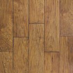 wood laminate flooring allen + roth 6.14-in w x 4.52-ft l saddle hickory handscraped wood ADACPMH