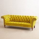 yellow sofa yellow tufted sofa foter ZGGMWQQ