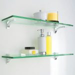 Bathroom Glass Shelves glass shelf clip kits shelves and chrome GALBGIQ