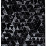 Black rugs bespoke global - product detail - kahn cowhide rug - black IMNZYFK