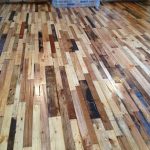 brown pallet wood floor KDITQVA