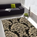 Carpet design ideas black modern carpet YHCFENL