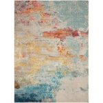 contemporary area rugs shugart sealife beige area rug JXTKFBP