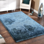 floor rugs 5x7 amore blue shag floor rug ZBECXUP