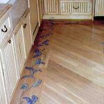 hardwood flooring designs ... stenciled wood floor border SJIPCBO
