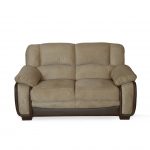 mimosa 2 seater sofa - @home by nilkamal, honey brown WCNEXST