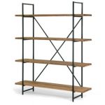 Modern Bookshelf champney modern etagere bookcase FEZUFKK