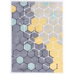 modern rugs yellow and grey modern rug SLCOFFE