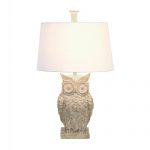 Owl Lamp ambherest owl table lamp | kirklands UMMVGOI