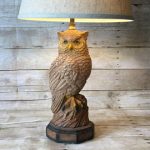 Owl Lamp vintage owl lamp mid century ... SJGQFEI