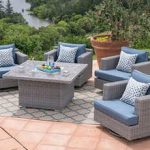 Patio Sets outdoor fire pits u0026 chat sets XYUCCJH