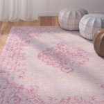pink rug payne hand-woven bright pink/blush area rug AWLKDKD