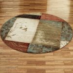 round area rugs impression leaf round rug AIZCXBR