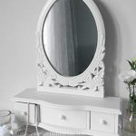 white dressing table mirror with drawers ERESIUP