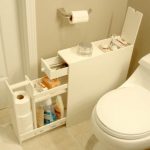 bathroom storage ideas for small bathrooms clever cabinet for a small bathroom MOSHCRY